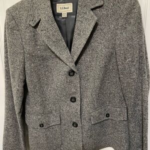 Grey Tweed Blazer